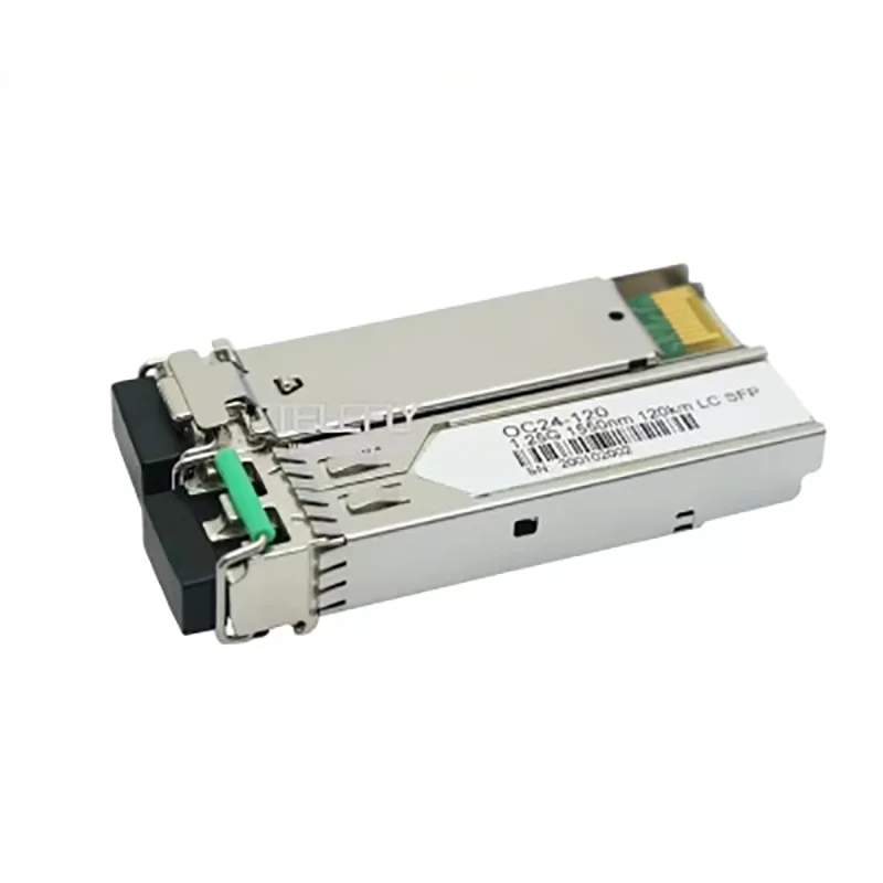 Ricetrasmettitore ottico SFP CWDM da 1,25 Gigabit, 1550 nm, 120 km